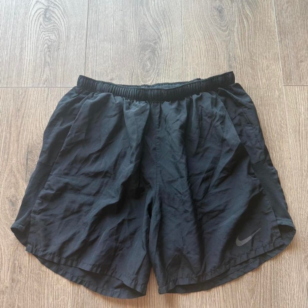 Nike Dri-FIT Black‎ Running Shorts Women's Small Athletic Gym Swoosh